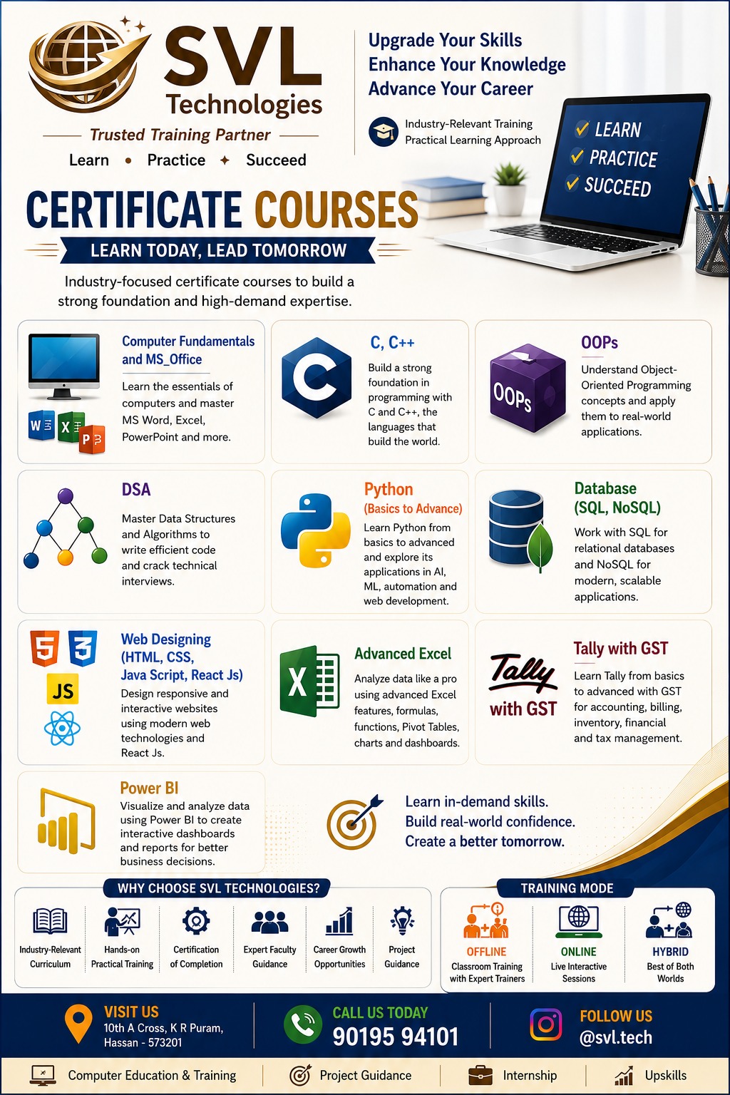 Certificate Courses Overview