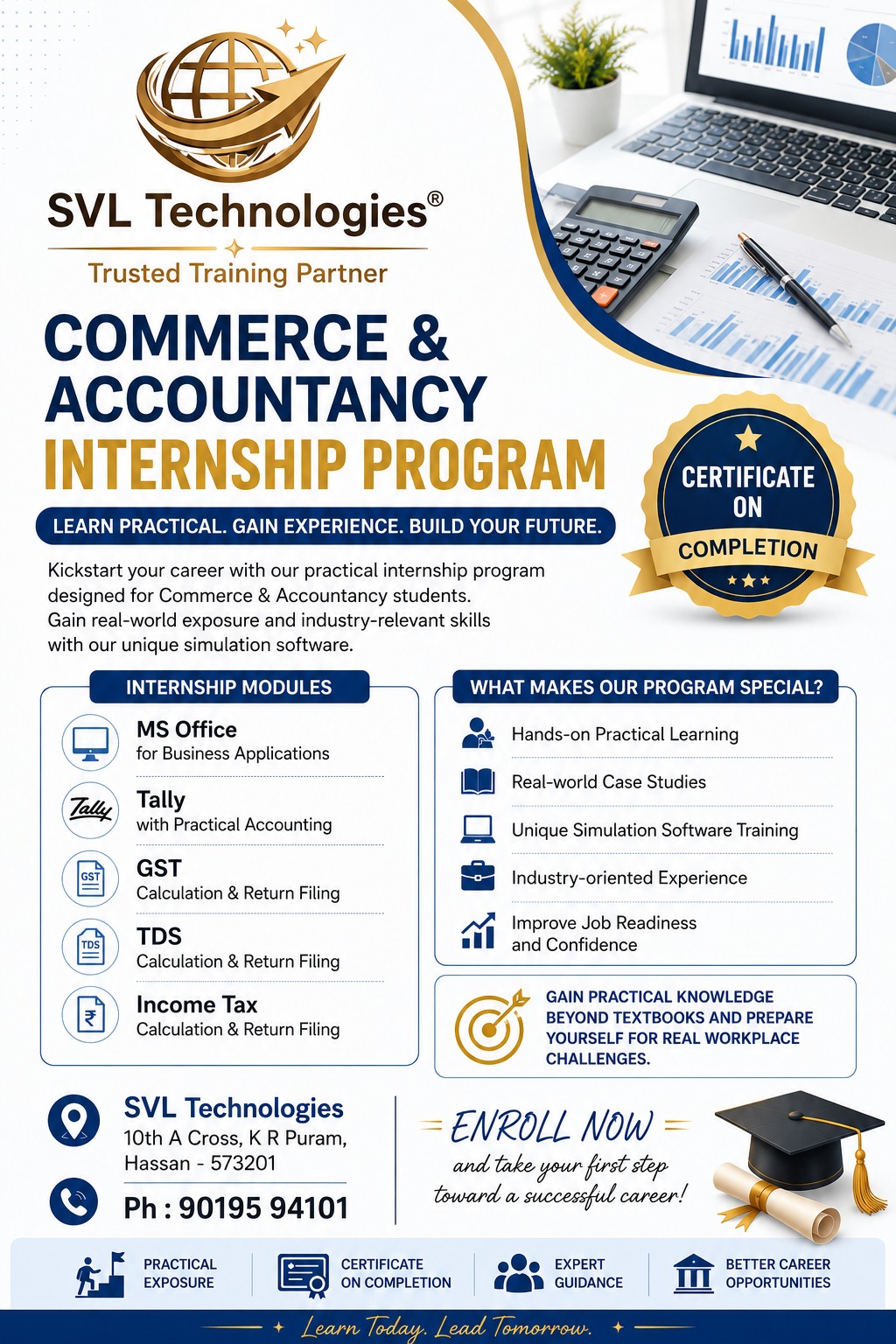 Commerce Internship Brochure