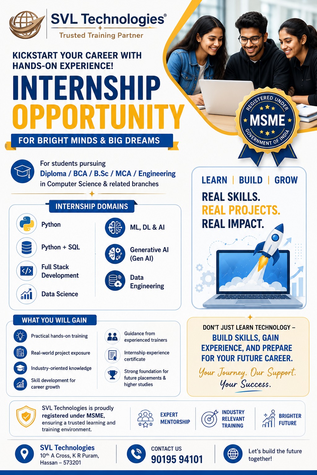 MSME Internship Brochure